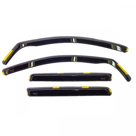 Paravanturi auto - Paravant auto Heko pentru Dacia Logan MCV combi din 2013 - 2016 set 4 buc fata si spate