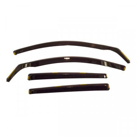 Accesorii auto - Paravant auto Heko pentru Fiat 500X din 2015 - 2017 set 4 buc fata si spate