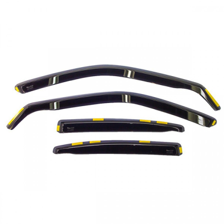 Paravanturi auto - Paravant auto Heko pentru Fiat Bravo din 2007 - 2016 set 4 buc fata si spate