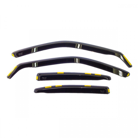 Paravanturi auto - Paravant auto Heko pentru Fiat Grande Punto din 2006 - 2016 set 4 buc fata si spate