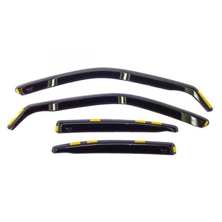Accesorii auto - Paravant auto Heko pentru Fiat Uno combi din 1995- 2002 set 4 buc fata si spate