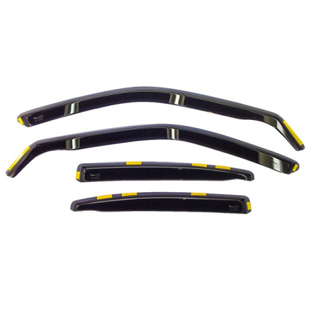 Paravanturi auto - Paravant auto Heko pentru Ford Fiesta combi din 2002 - 2008 set 4 buc fata si spate