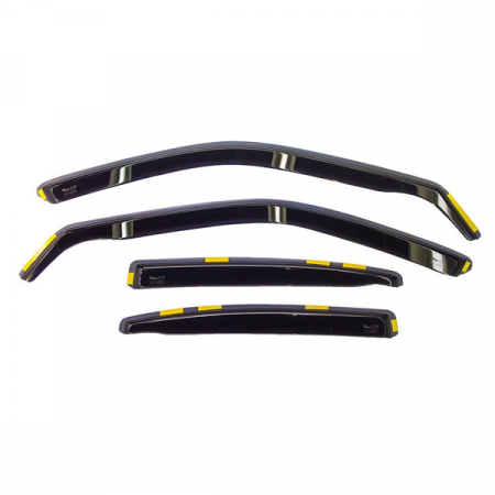 Paravanturi auto - Paravant auto Heko pentru Ford Fiesta combi din 2008 - 2016 set 4 buc fata si spate