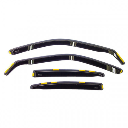 Accesorii auto - Paravant auto Heko pentru Ford Focus sedan / hatchback din 2004 - 2011 set 4 buc fata si spate