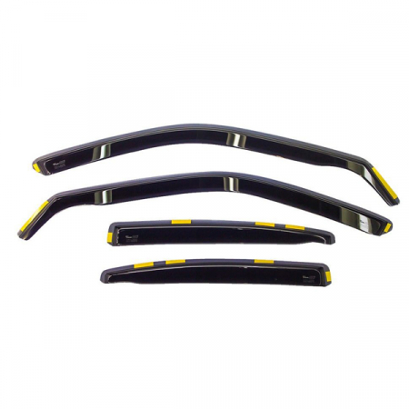 Accesorii auto - Paravant auto Heko pentru Ford Focus sedan/hatchback din 2011 - 2018 set 4 buc fata si spate