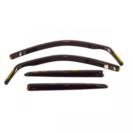 Accesorii auto - Paravant auto Heko pentru Ford Ranger 4D din 2012 - 2016 set 4 buc fata si spate