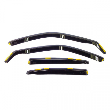 Paravanturi auto - Paravant auto Heko pentru Honda Civic combi din 2012 - 2014 set 4 buc fata si spate