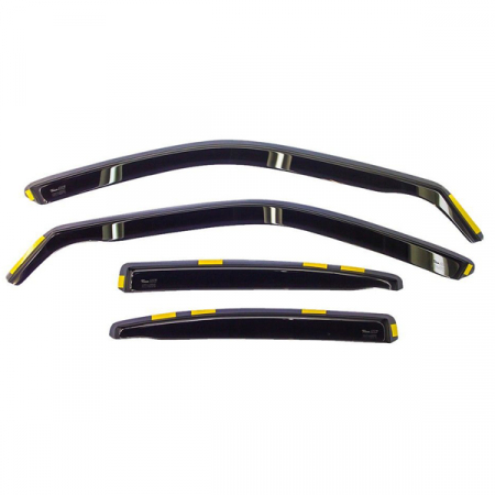 Accesorii auto - Paravant auto Heko pentru Honda Jazz din 2009 -  set 4 buc fata si spate