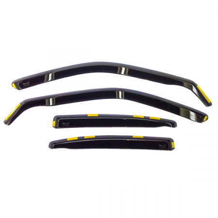 Accesorii auto - Paravant auto Heko pentru Hyundai Getz din 2002 - 2011 set 4 buc fata si spate
