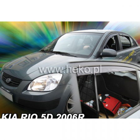 Paravant auto Heko pentru Kia Rio hatchback din 2005 - 2011 set 4 buc fata si spate [1]