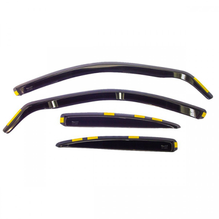 Accesorii auto - Paravant auto Heko pentru Land Rover Defender din 1988 - set 4 buc fata si spate