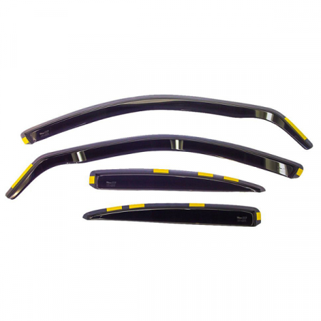 Accesorii auto - Paravant auto Heko pentru Mercedes Clasa S W220 scurt din 1999 - 2005 set 4 buc fata si spate