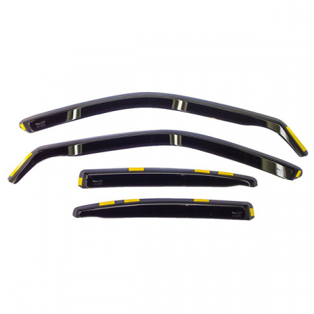 Paravanturi auto - Paravant auto Heko pentru Nissan Note din 2006 - 2013 set 4 buc fata si spate