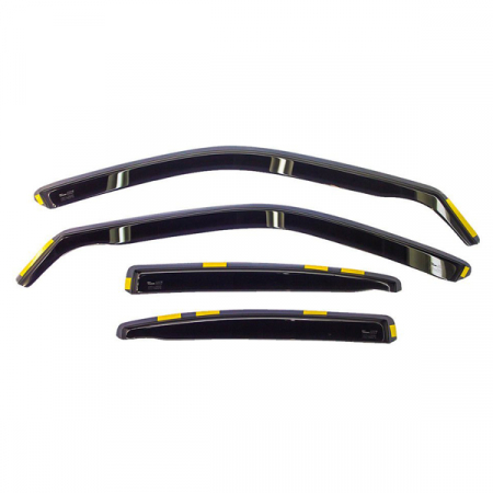 Accesorii auto - Paravant auto Heko pentru Peugeot 206 din 1998 - 2013 set 4 buc fata si spate