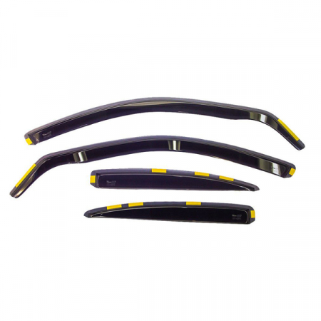 Accesorii auto - Paravant auto Heko pentru Peugeot 407 din 2004 - 2010 set 4 buc fata si spate