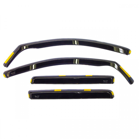 Accesorii auto - Paravant auto Heko pentru Renault Clio combi din 2013 - set 4 buc fata si spate