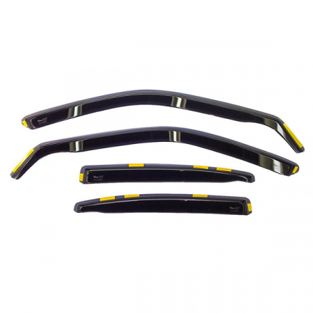 Accesorii auto - Paravant auto Heko pentru Renault Megane (5 usi) din 2002 - 2008 set 4 buc fata si spate