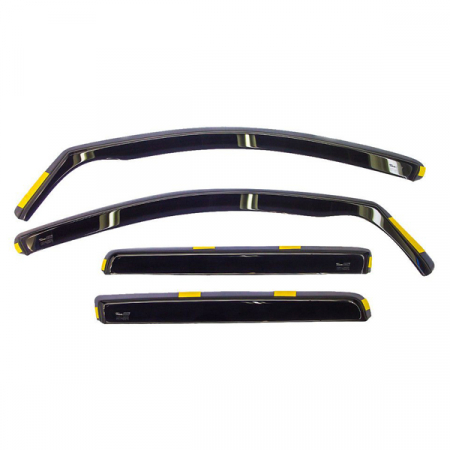 Accesorii auto - Paravant auto Heko pentru Renault Megane combi din 2009 - set 4 buc fata si spate