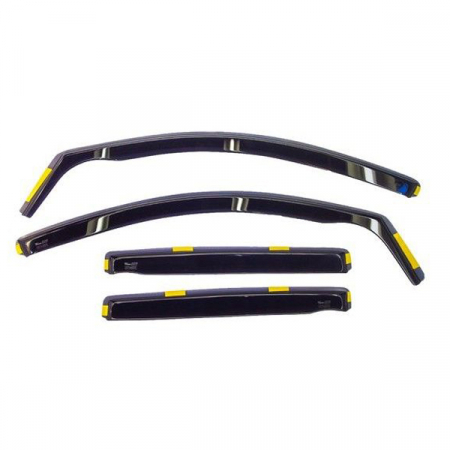 Accesorii auto - Paravant auto Heko pentru Renault Megane sedan din 2002 - 2008 set 4 buc fata si spate