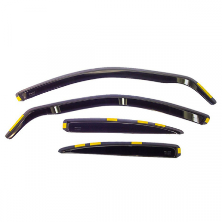 Paravanturi auto - Paravant auto Heko pentru Renault Symbol / Thalia din 2004 - / 2008 - set 4 buc fata si spate