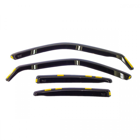 Accesorii auto - Paravant auto Heko pentru Skoda Fabia din 2000 - 2007 set 4 buc fata si spate