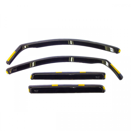 Accesorii auto - Paravant auto Heko pentru Skoda Fabia din 2008 - 2014 combi set 4 buc fata si spate