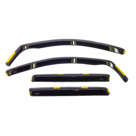 Accesorii auto - Paravant auto Heko pentru Skoda Rapid combi din 2012 - set 4 buc fata si spate