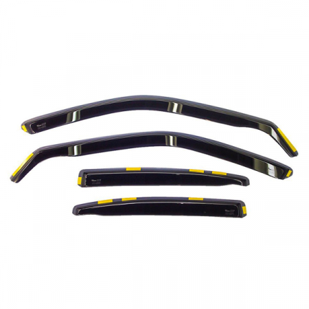 Accesorii auto - Paravant auto Heko pentru Skoda Rapid din 2012 - set 4 buc fata si spate