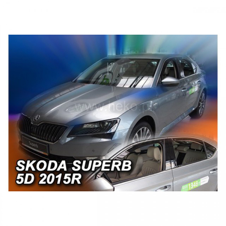 Paravant auto Heko pentru Skoda Superb din 2015 - set 2/4 buc fata [1]