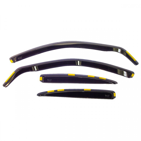 Accesorii auto - Paravant auto Heko pentru Ssangyong Rexton din 2004 - 2012 set 4 buc fata si spate