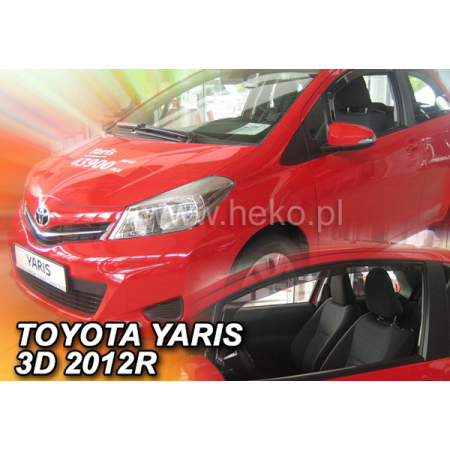 Paravant auto Heko pentru Toyota Yaris (3 usi) din 2011 - set 2/4 buc fata [1]