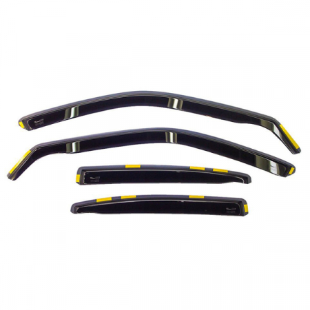 Accesorii auto - Paravant auto Heko pentru Volkswagen Polo din 2002 - 2009 set 4 buc fata si spate