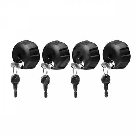 Set de 4 incuietoare Peruzzo P365/4, antifurt pentru suport de bicicleta [2]