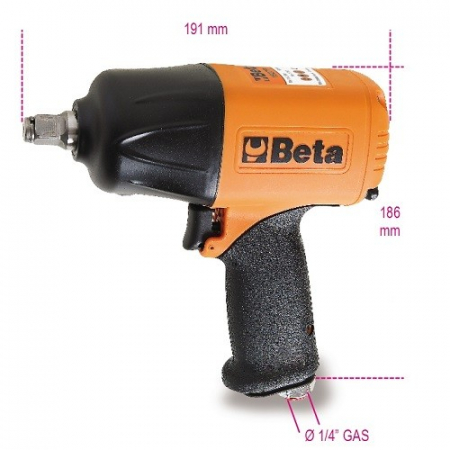 Pistol pneumatic de impact, actionare 1/2'', compact, 770Nm 1927XM [2]