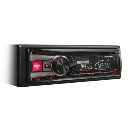 Radio, CD, DVD player auto - Player auto Alpine CDE-192R, 4x50W, CD, FM, USB, Aux, IPod/IPhone