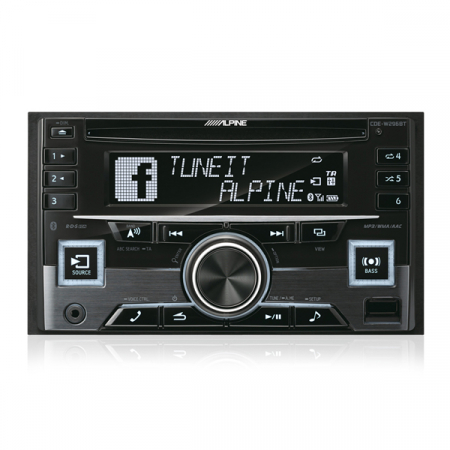 Player auto Alpine CDE-W296BT, 4x50W, CD, FM, USB, Aux, IPod/IPhone, Android [4]