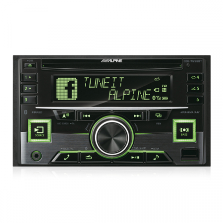 Player auto Alpine CDE-W296BT, 4x50W, CD, FM, USB, Aux, IPod/IPhone, Android [3]