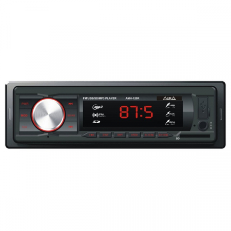 Subwoofere & boxe auto - Player auto Aura AMH-120R, 4x36W, FM, USB, Aux, slot card SD