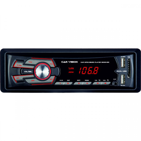 Radio, CD, DVD player auto - Player auto Car Vision RU-001, 4x50W, FM, USB, SD card, Aux