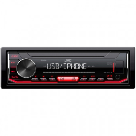 Player auto JVC KDX262, 4x50W, FM, USB, Aux, iPod/iPhone, Android [1]