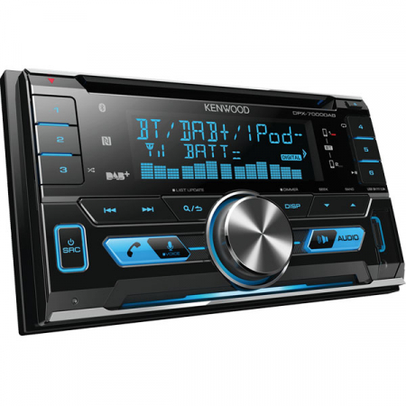 Player auto Kenwood DPX-7200DAB, 4x50W, CD, FM, USB, Aux, Bluetooth, IPod/IPhone [1]