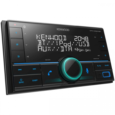 Player auto Kenwood DPX-M3200BT, 4x50W, FM, USB, Aux, Bluetooth, compatibil iPod/iPhone [2]