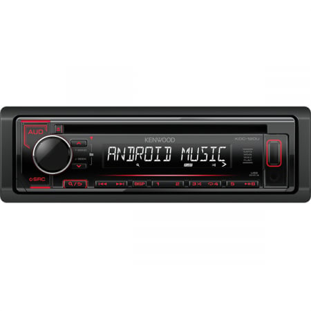 Player auto Kenwood KDC-120UR, 4x50W, CD, FM, USB, Aux, Android [1]