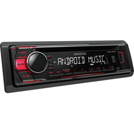 Subwoofere & boxe auto - Player auto Kenwood KDC-151RY, 4x50W, CD, FM, USB, Aux, Android