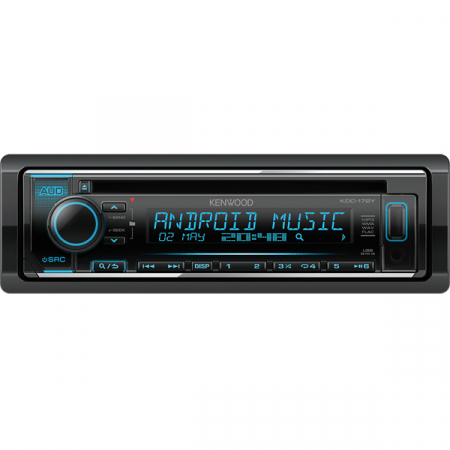 Player auto Kenwood KDC-172Y, 4x50W, FM, USB, CD, Ipod/Iphone, Aux, panou frontal detasabil [2]