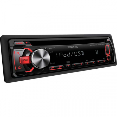 Player auto Kenwood KDC-201, 4x50W, CD, FM, USB, Aux, IPod/IPhone [0]
