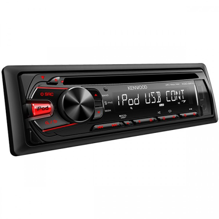Radio, CD, DVD player auto - Player auto Kenwood KDC-261UR, 4x50W, CD, FM, USB, AUX, IPod/IPhone