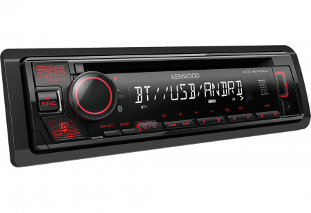 Subwoofere & boxe auto - Player auto Kenwood KDC-BT430U, 4x50W, CD, FM, USB, Aux, Bluetooth, Android, iPhone/iPod
