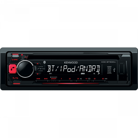 Player auto Kenwood KDC-BT500U, 4x50W, CD, FM, USB, Aux, Bluetooth, IPod/IPhone, Android [1]