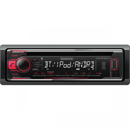 Player auto Kenwood KDC-BT510U, 4x50W, CD, FM, USB, Aux, Bluetooth, IPod/IPhone, Android [1]